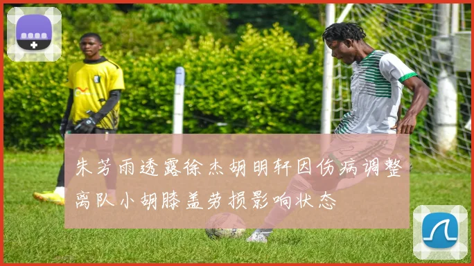 朱芳雨透露徐杰胡明轩因伤病调整离队小胡膝盖劳损影响状态